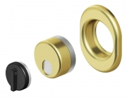 1,0 PZ Di PROTECTOR MONOLITO MAGNET MRM 29 11 MM ORO LUCIDO