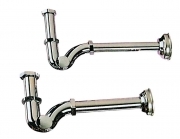 1,0 PZ Di SIFONE A S OTTONE CROMATO D   1*