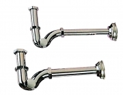 1,0 PZ Di SIFONE A S OTTONE CROMATO D 1.1/4*