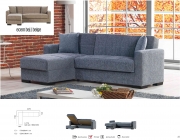1,0 PZ Di DIVANO PRONTOLETTO MERLIN CORNER GRIGIO