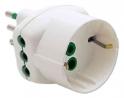 5,0 PZ Di FME ART.82.210 ADATTATORE 2P-10A+T-SCHUKO