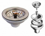 1,0 PZ Di PILETTA BASKET FORO 3 1/2 E TAPPO ATTACCO 11/2*