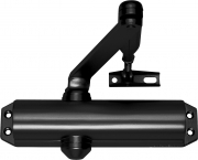 1 PZ Di CHIUDIP. DC120 C/BRACCIO C/FERMO NERO CERTIF.