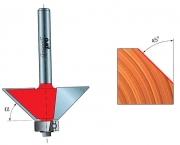1,0 PZ Di FRESA WIDIA PER SMUSSARE 40-10606  45 GRADI