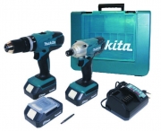 1 PZ Di MAKITA SUPERKIT 18VP1,3Ah DK18015 C/3 BATT.