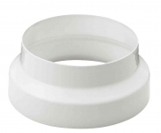 1,0 PZ Di RIDUZIONE PER TUBO DI STUFA D 13/11 CM BIANCO