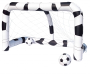 1,0 PZ Di PORTA CALCIO GONF. C/PALLONI CM.213X122X137H