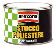 1,0 PZ Di AREXONS STUCCO POLIESTERE PER METALLI 800 G