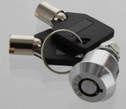 1,0 PZ Di SERRATURA CON CHIAVE PER CASSAFORTE ELETTRONICA