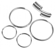 200,0 PZ Di ANELLO PORTACHIAVI LIGHT D 25 MM