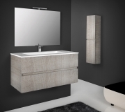 1 PZ Di *MOBILE BAGNO "SPLASH" CM.80 ROVERE CORDA