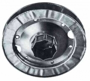 1,0 PZ Di PULEGGIA C/CALOTTA ACC D 180 MM PER RULLO OTTAG
