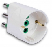 50,0 PZ Di FME ART.82.610 ADATTATATORE 16A+T-SCHUKO GARANTI