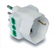 20,0 PZ Di FME ART.82.640 ADATTATORE TRIPLO 16A-2P-SCHUKO GAR
