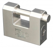1,0 PZ Di ISEO P240.84 LUCCHETTO CORAZ MONOBL ANTIC 80 MM