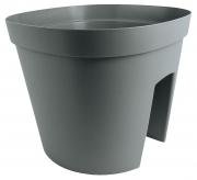 10 PZ Di *VASO MONACO 30X30X24H GRIGIO