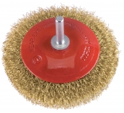 1,0 PZ Di POGGI 466.00 SPAZZOLA CIRCOL CONICA ACC D 90 MM