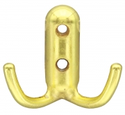 6,0 BL Di BL APPENDIABITI 2 POSTI ORO LUCIDO 2 PZ