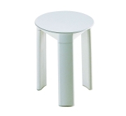 1,0 PZ Di GEDY 2072 SGABELLO TRIO BIANCO