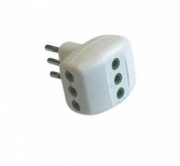 5,0 PZ Di FME ART.82.200 ADATTATORE 2P-10A+T