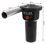 SOFFIETTO SOFFIATORE A BATTERIA X CAMINO GRATICOLA BARBECUE FORNACELLA VENTOLA