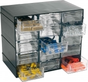 1,0 PZ Di CASSETTIERA HOBBY A 15 SCOMPARTI 228X140XH190 MM