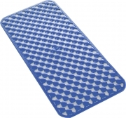 1 PZ Di GEDY ART.973671 TAPP.VAS.PVC GEO CM.35X68 BLU
