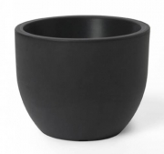 1 PZ Di VASO CONCA CM.30X23H-LT.11 ANTRACITE