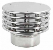 2,0 PZ Di TERMINALE INOX A LAMELLA D  8 CM