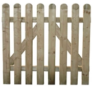 1,0 PZ Di CANCELLO PER STECCATO POLLY 100XH100 CM