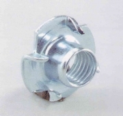 100,0 PZ Di FONDELLO A 4 PUNTE ACC ZINC 10MA D 22XH12 MM