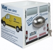 1 PZ Di VIRO ESPOSITORE 'VAN LOCK' C/LUCCH. MONTATO