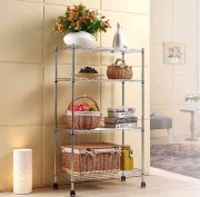 1,0 PZ Di SCAFFALE SERIE AMERICA 4 PIANI 60X35XH170 CM