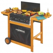 1,0 PZ Di BARBECUE DUALGAS ADELAIDE 3 WOODY 14KW
