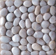 1 PZ Di *PAVIMENTO IN CIOTTOLI CM.30X30 BIANCO