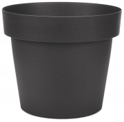 12 PZ Di *VASO MELROSE 25X22H ANTRACITE