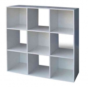 1,0 PZ Di LIBRERIA CUBO  9 91XH91 CM BIANCO