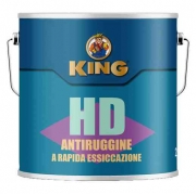 5,0 PZ Di ANTIRUGGINE RAPIDA ESSICCAZIONE H-D 2,5 L GRIGIA