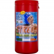 1,0 PZ Di CLORO X PISCINE IN POLVERE KG. 1,2 STR 60GR