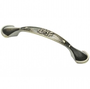 1,0 PZ Di MANIGLIA ZAMA RJM 0123  96 MM ANTICATO