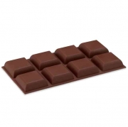 20,0 CF Di PARACOLPO ADESIVO INOFIX 16X16 MM 8 PZ MARRONE