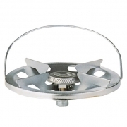 Fornello cromato per bombole 2/3/5 Kg Made in Italy