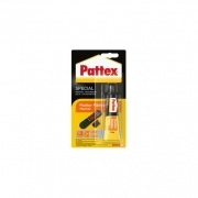 Pattex Adesivo colla special per plastica trasparente blister 30 Gr PVC