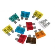 KIT 10 FUSIBILI LAMELLARI A LAMA SET ASSORTITO PER AUTO BARCA MOTO CAMPER