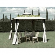 TELO TOP COPERTURA CM 295X295 BIANCO RICAMBIO X GAZEBO MT 3X3 ANTIVENTO AIR VENT