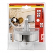 Sega fresa a tazza con punta x legno plastica cartongesso 5 lame dm mm 68 - 100