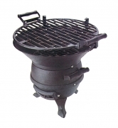 1 PZ Di BARBECUE IN GHISA LAMPO DIAM.36