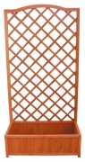 2 PZ Di FIORIERA C/PANNELLO SAGOMATO CM.90X35X180H.