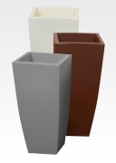 1 PZ Di *VASO HOME QUADRO CM.33X33X70H.BROWN
