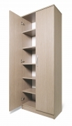 1 PZ Di KIT SCARPIERA 2A/5P CM.71X38X182H LARICE GRI.